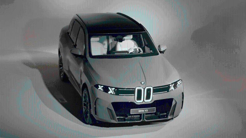 A closer look at the new BMW X5: An all-electric version has appeared.