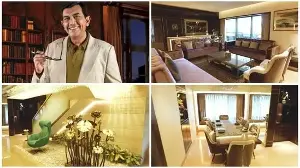 Step inside chef Sanjeev Kapoor's luxurious home in Mumbai with stunning art, a wall dedicated to his Padma Shri