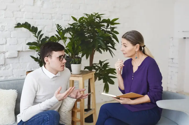 Ensure you talk to your therapist about unresolved triggers, otherwise relapse may happen when you quit.