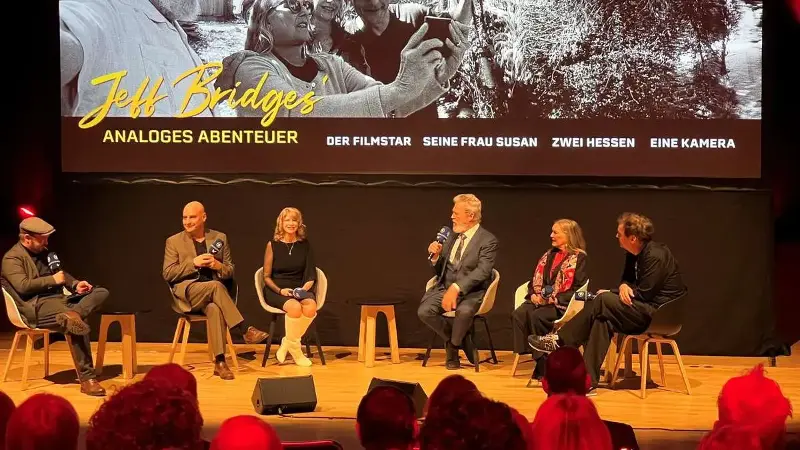 Nach der Vorführung im HR-Sendesaal sprechen die Protagonisten über die Entstehung der Dokumentation.