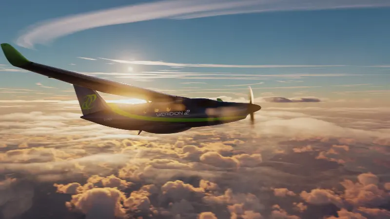 A Vaeridion electric plane (Vaeridion)