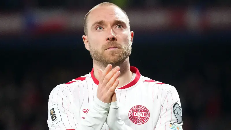 Hace casi cinco años, Eriksen sufrió un paro cardíaco.