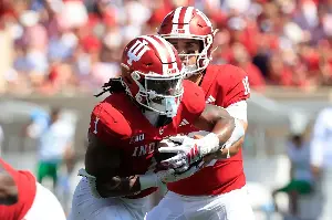 How did quarterback Josh Hoover play in his first game for Indiana?