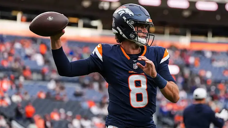 Denver Broncos QB Jarrett Stidham