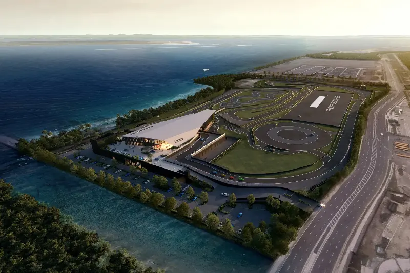 Porsche Experience Centre Singapore, set to open in Changi in 2027