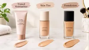 Tinted moisturiser vs foundation vs skin tint: What's the difference and how to use each as per your skin type