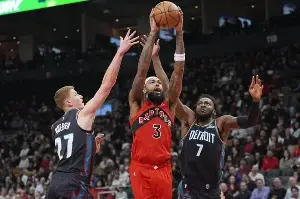 NBA: Brandon Ingram goes off as Raptors beat Pistons