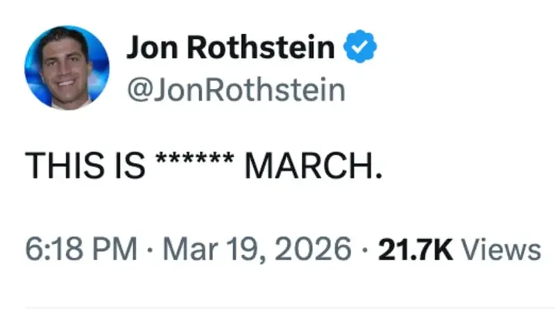 Jon Rothstein tweet