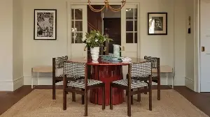 Choosing the right rug for dining areas