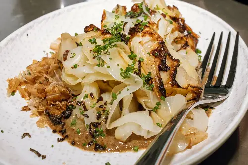 Atic: Grilled Hispi Cabbage