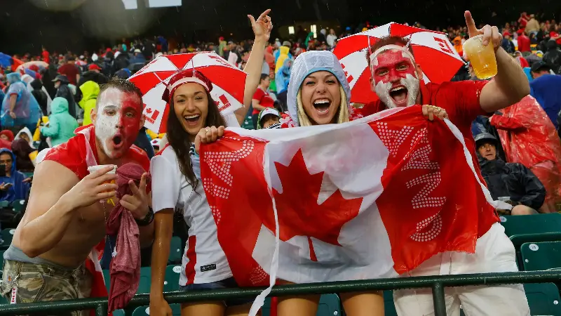 La pasión de los aficionados canadienses al fútbol, en todo su esplendor