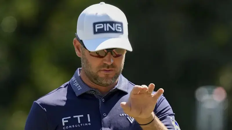 Corey Conners at The Masters