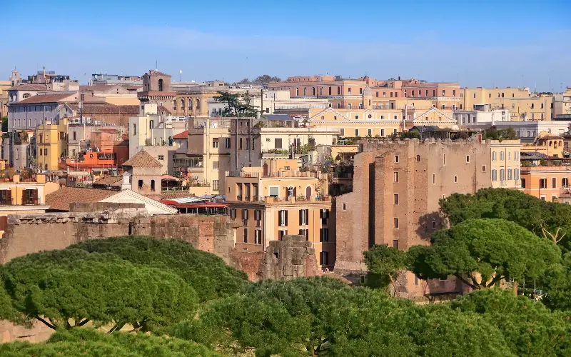 Picturesque Monti is just a short walk from the Colosseum - iStockphoto/tupungato