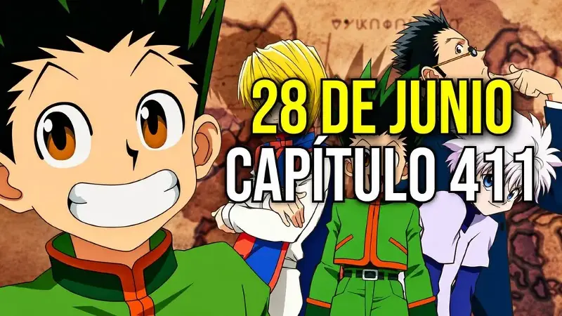 567 días después, Hunter x Hunter al fin confirma la fecha del capítulo 411: Yoshihiro Togashi está de vuelta