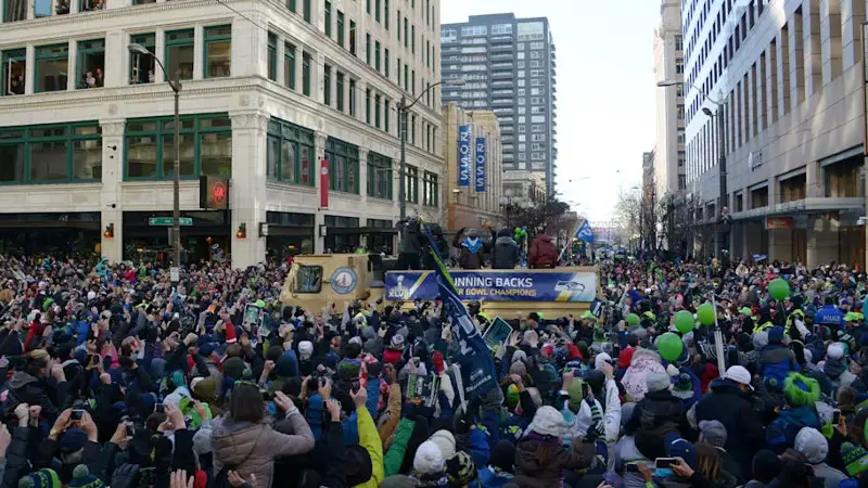 Seahawks Super Bowl parade