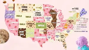 Every State’s Favorite Ice Cream Flavor in 2026, Mapped