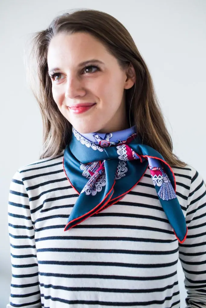 parisian knot scarf