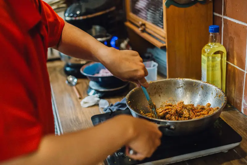 High-temperature cooking can release fine particles in the air, cautions Dr Darlong. 