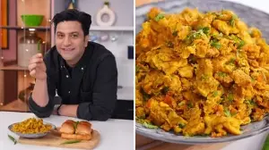 Chef Kunal Kapur shares his signature recipes to make masala pav bhurji 2 ways: Veg and eggs