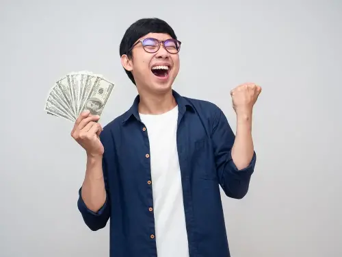 It all depends on your perception of how you wish to see your earnings.