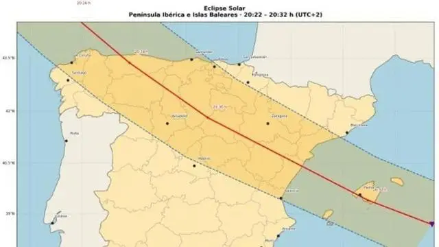 El “día espejo” del eclipse solar: esta semana podrás comprobar cómo se verá desde tu ubicación