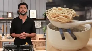 Chef Ranveer Brar shares 2 tricks for the perfect manchow soup along with easy recipe