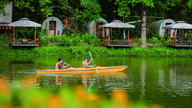 Escape the city to the forest: A green resort trend attracting tourists in Khanh Hoa.