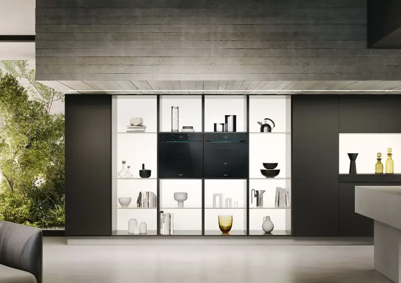 Haier's new ID Ultimate Series 6 oven has a built-in camera to see what's cooking. (Image credit: Haier )