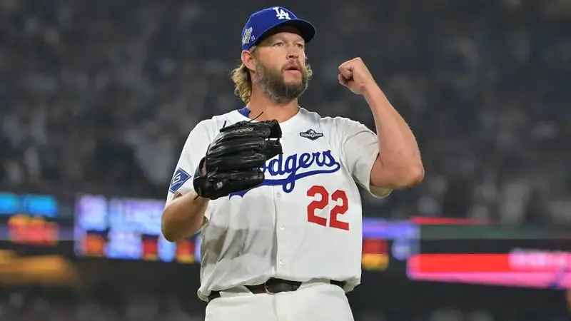 Los Angeles Dodgers pitcher Clayton Kershaw