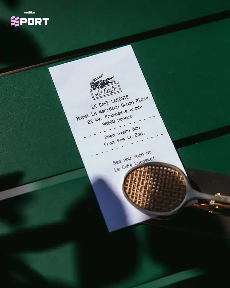 Le Café Lacoste คาเฟ่ใหม่ในโมนาโก