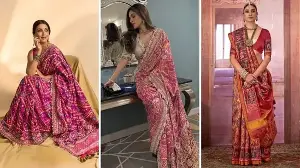 Love traditional weaves? These Patola sarees deserve a spot in your wardrobe