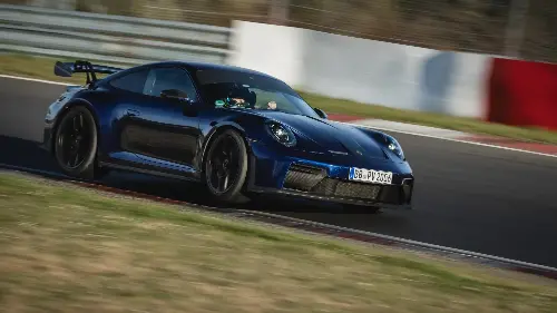 The 2025 Porsche 911 GT3 takes M/T Nürburgring record 1 Porsche 911 GT3 Manual transmission Nürburgring