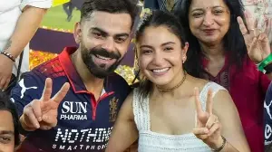 Anushka Sharma aces cool girl aesthetic as she celebrates RCB's IPL victory with Virat Kohli in cute white lace top look