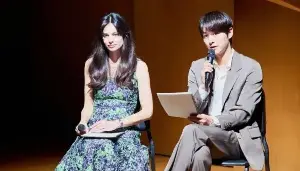 Song Joong Ki, wife Katy Louise Saunders make first public appearance