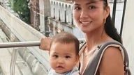 H'Hen Niê, 9 months after giving birth to her daughter: 'I am truly grateful for this time.'