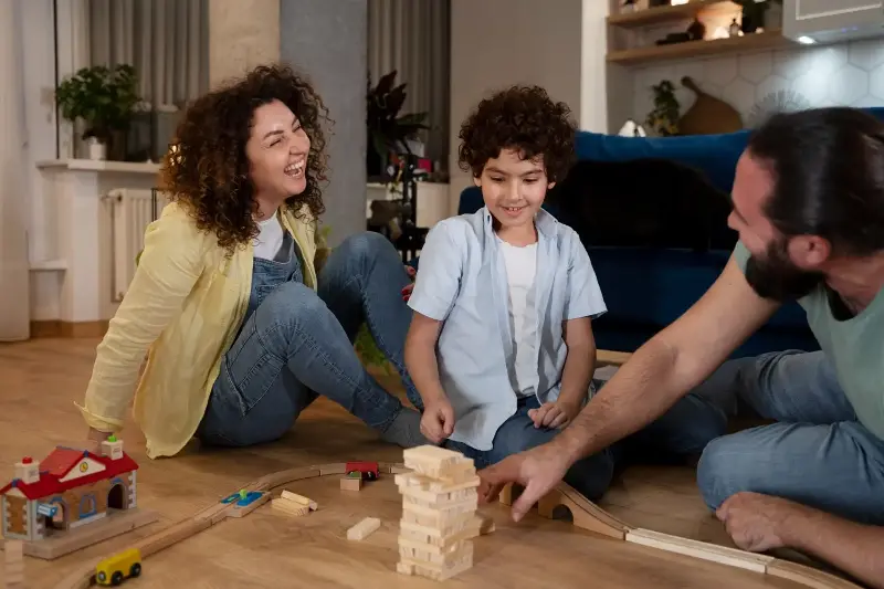 Let your child choose what they want to play. 