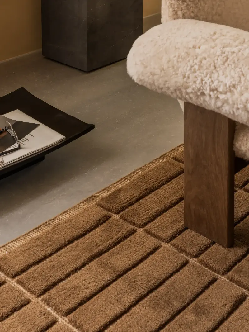 Audo Copenhagen, Tile Rug, Hazel, 170x240 Cm