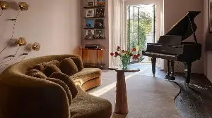 Should My Sofa Sit on Top of the Rug? It's a Question I Get Asked All the Time as a Stylist
