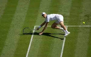 Jannik Sinner narrowly escaped defeat on his Wimbledon opening day.