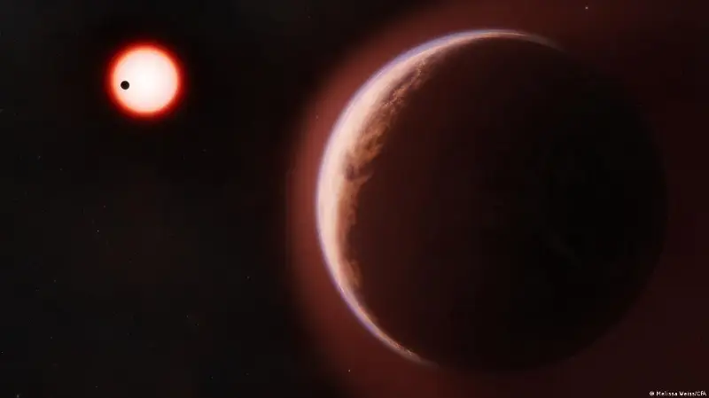 Detectan por primera vez una atmósfera en un planeta rocoso similar a la Tierra