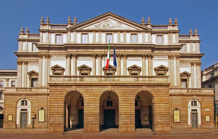 The La Scala Opera House in Italy. Photo: @wikipedia