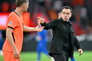 Xavi gets first win as Netherlands boss, Denmark beat Wales