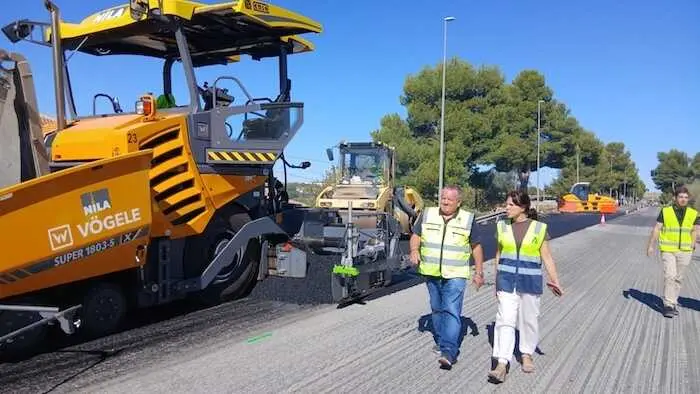La Junta mejora el firme de la A-334 a su paso por El Hijate con una inversión de 120.000 euros