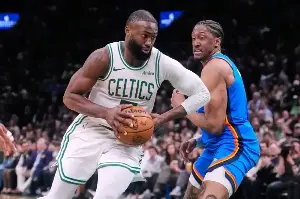 Celtics rally to beat Thunder, snapping OKC's 12-game win streak