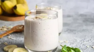Fresh Bananas And Peanut Butter Create The Perfect High Protein Summer Shake