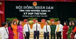 Fifth Session of the 15th Thai Nguyen Provincial People's Council: Maintaining Double-Digit Growth