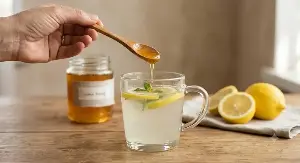 What happens to the body when you drink lemon and honey water every morning?
