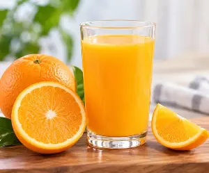 One glass of orange juice a day: A surprising discovery.