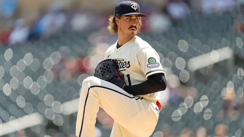 Minnesota Twins pitcher Joe Ryan