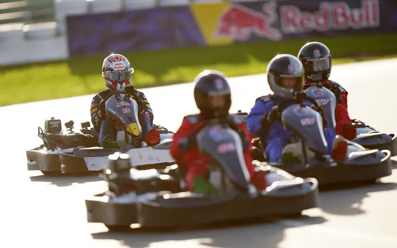 Verstappen was set the task of overtaking 100 influencers within 30 laps - PA/Bradley Collyer